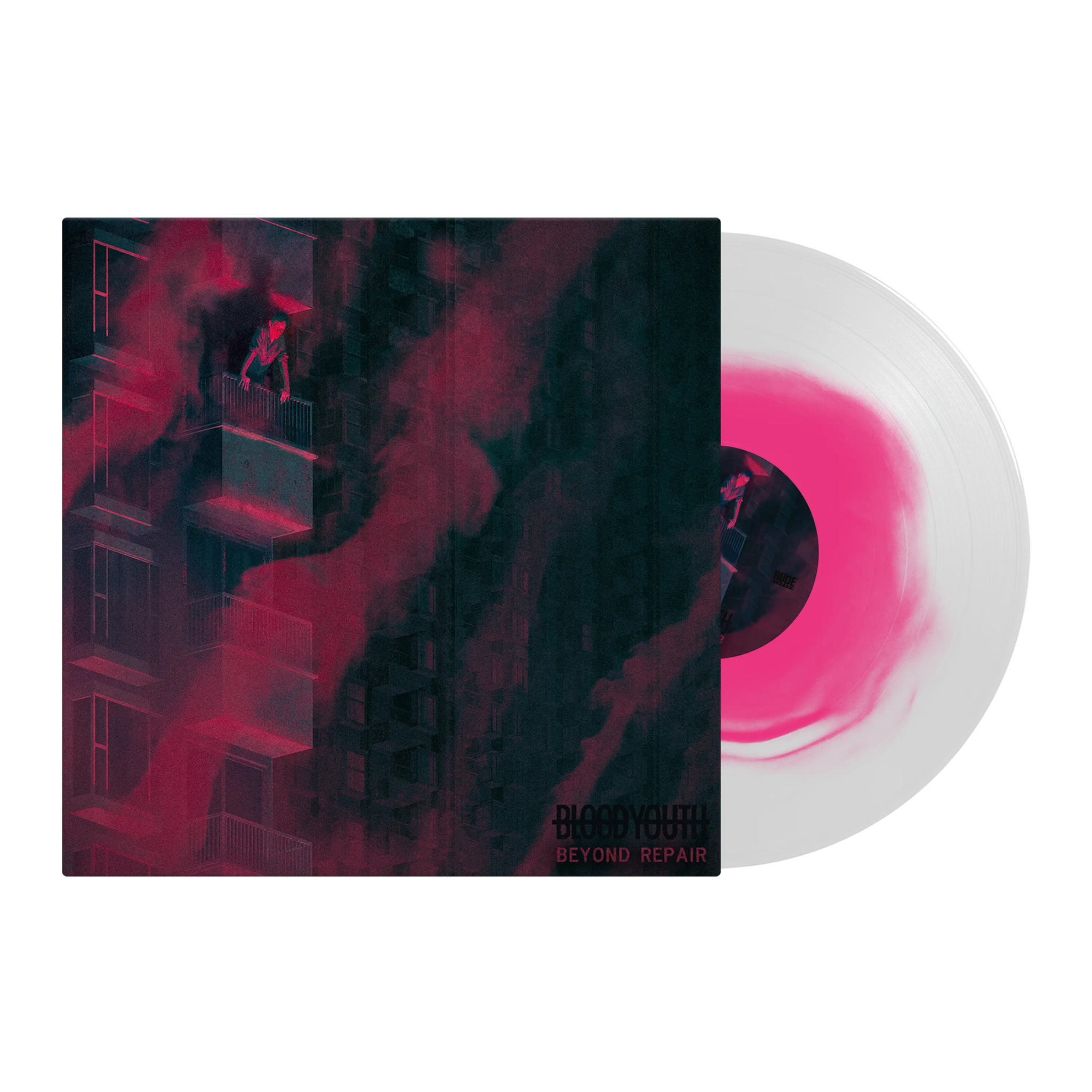 Beyond Repair Magenta in Clear Vinyl LP