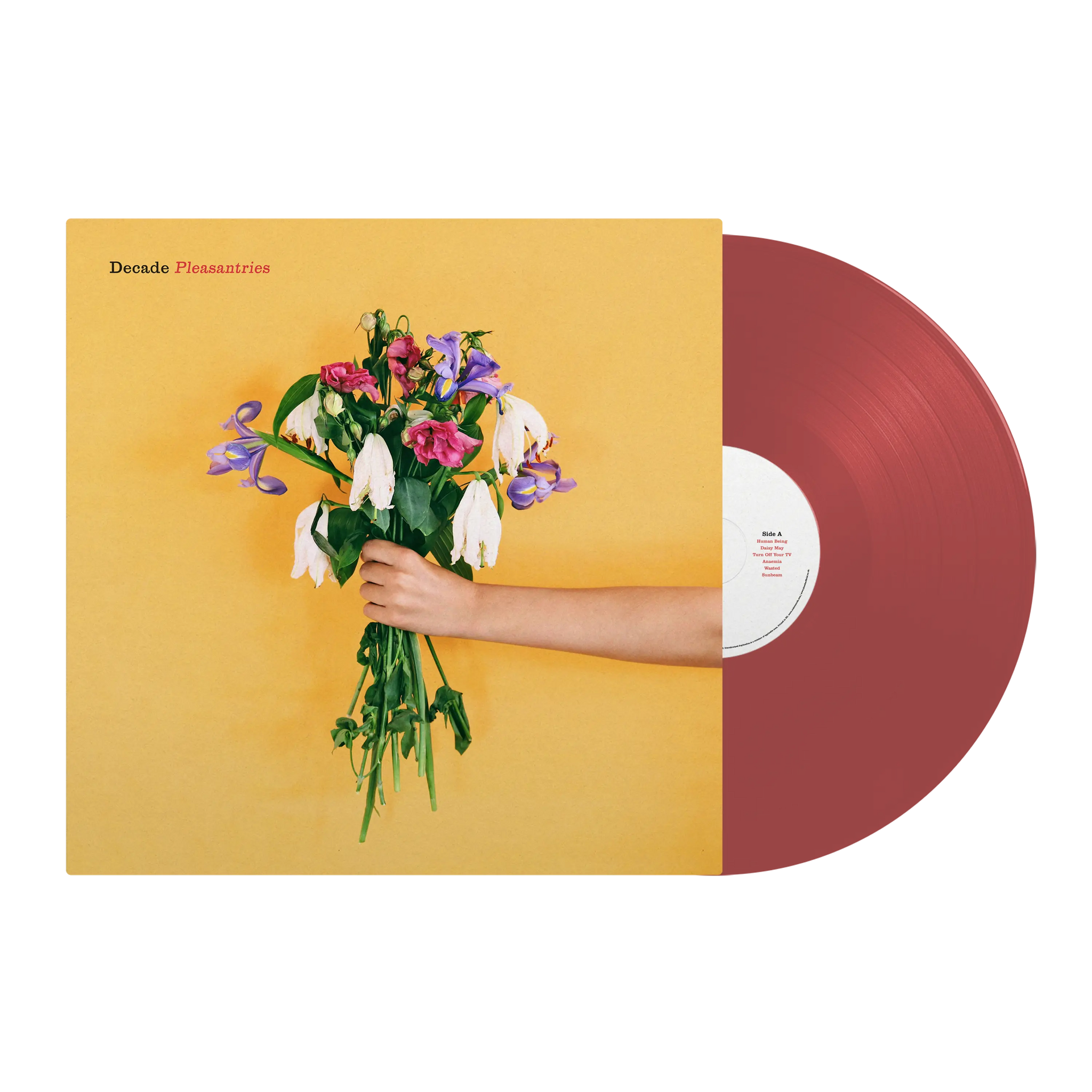 Pleasantries Transparent Red Vinyl LP