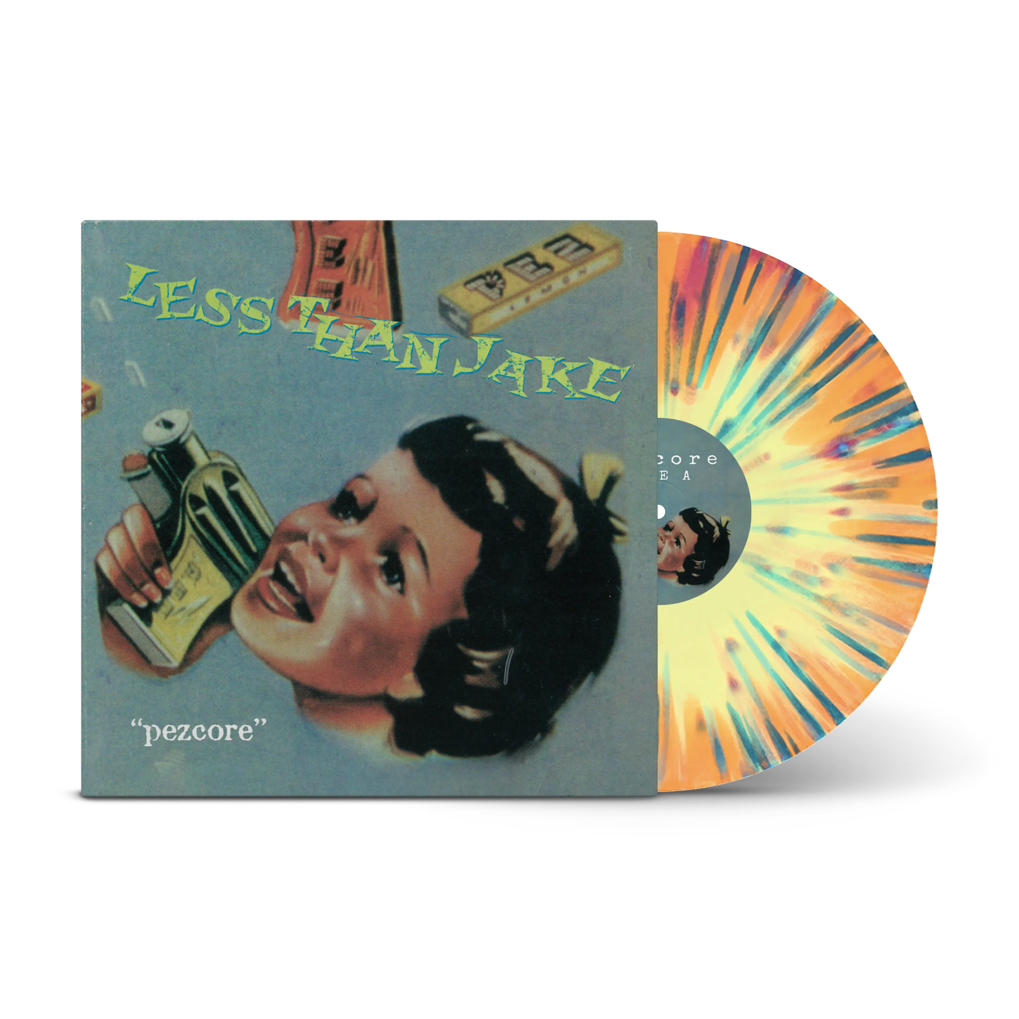 Pezcore (Forever Version) Tri-Color Yellow, Orange & Purple Vinyl LP