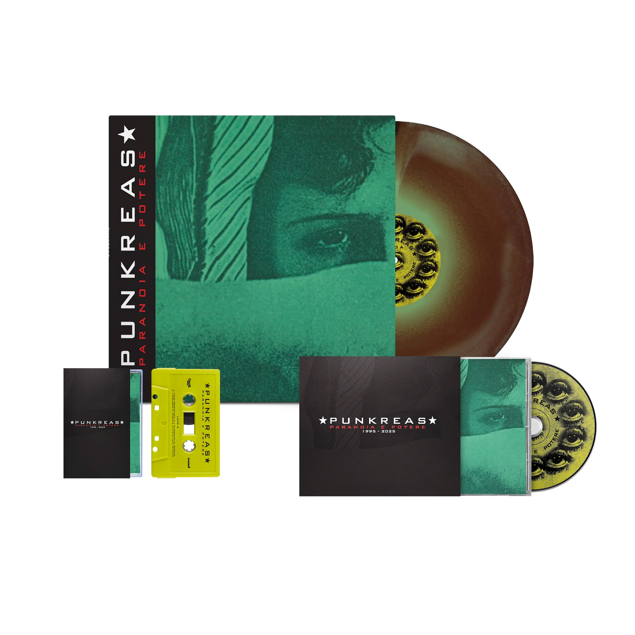 Paranoia e Potere Vinile + CD + Cassetta Bundle