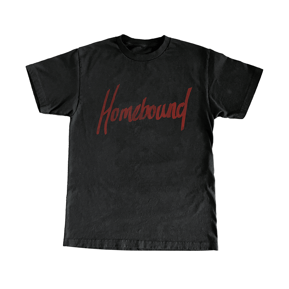 Homebound Logo Black T-Shirt – Rude Records Shop